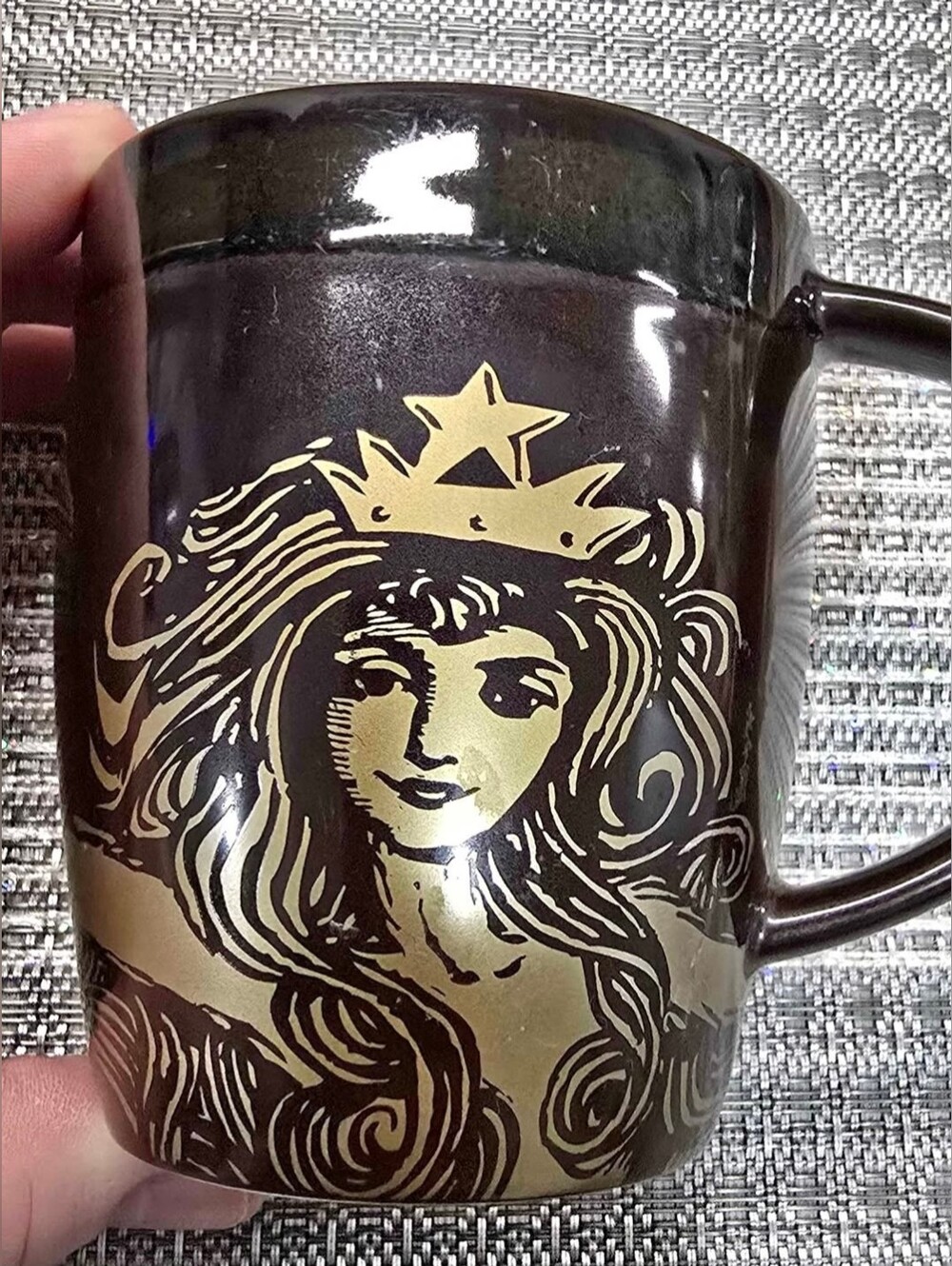 2012 Starbucks Golden Siren Mug
